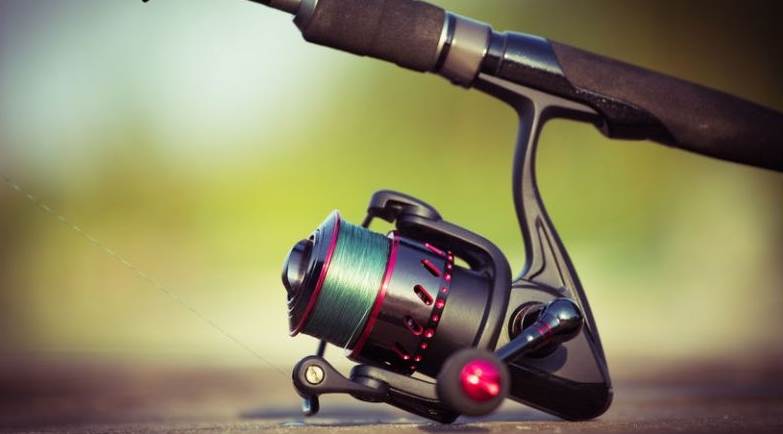A beautiful spinning reel