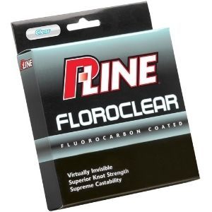P Line Floroclear Clear Fishing Line Filler Spool