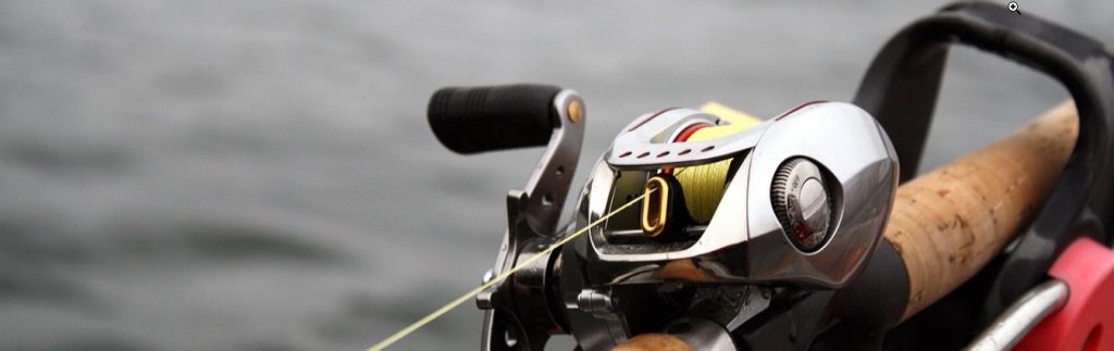 a close up look at the fishing line