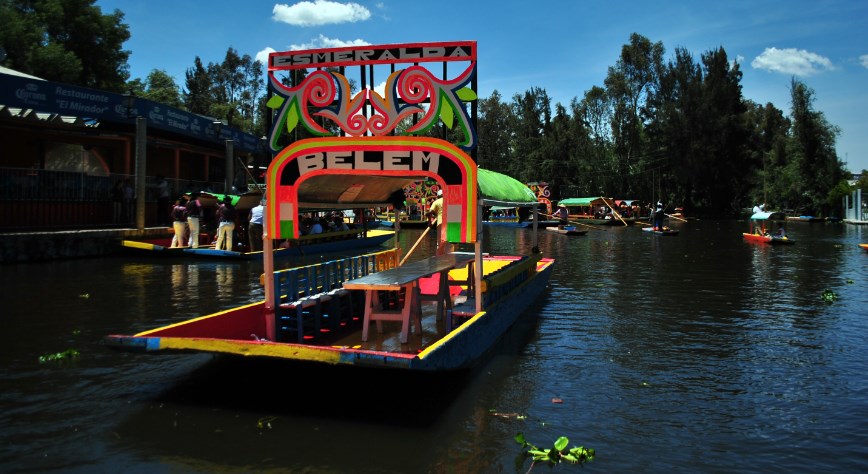 Maxican Lake The Xochimilco