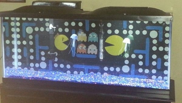 Pac Man Fish Tank