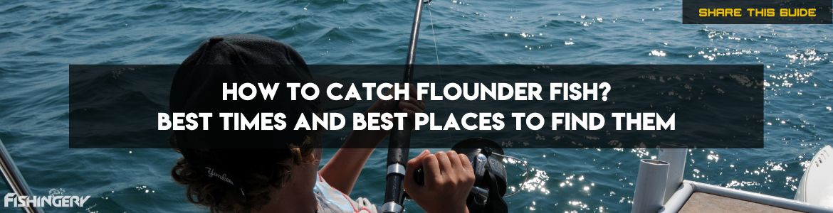 how to catch flounder from shore